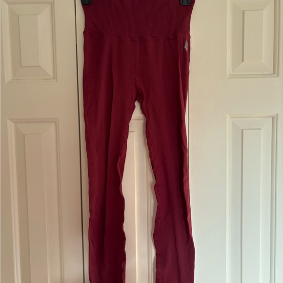 FP Movement by Free People Burgundy Leggings - Picture 1 of 5